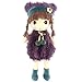 jiaru soft stuffed toys doll plush (purple 45cm )