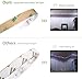 Lepro 12V LED Strip Light, Flexible, Waterproof, SMD 2835, 16.4ft Tape Light for Christmas, Home, Kitchen and More, Daylight White（Power Adapter not Include）