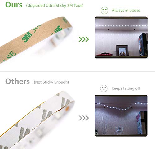 Lepro-5M-Waterproof-LED-Strip-Light-Daylight-White-6000K-IP65-1200lm-Bright-LED-Tape-Lights-for-Home-Kitchen-Rooms-and-More-12V-Power-Supply-Not-Included