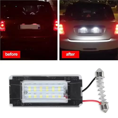 Lámpara para Mini Cooper R56 R57 con luz LED blanca 6000K pura y sistema Canbus anti errores 4