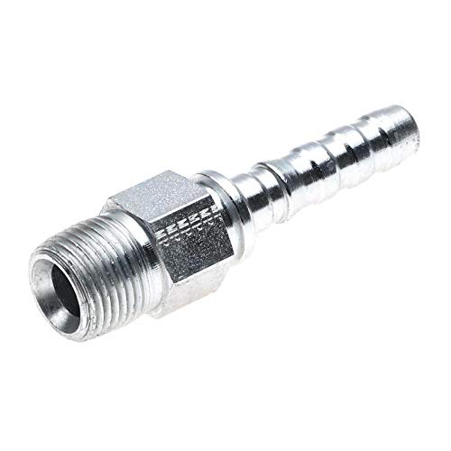 Image of Gates 169-0100-1612 GlobalSpiral Series Couplings, Male Pipe NPTF, 30 degree Cone Seat, 1 inch ID