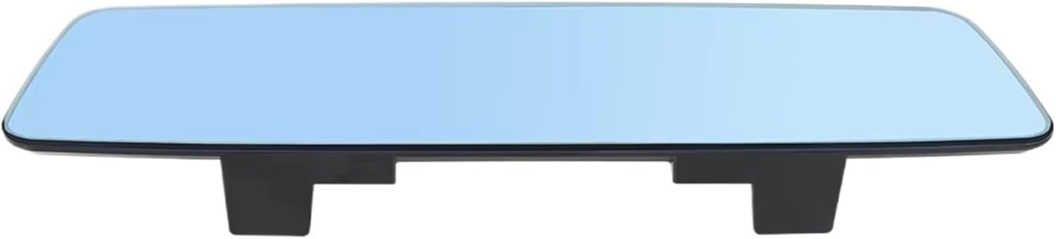 Inside Mirrors 3000R Micro Curvature Lens Car Interior Rear View Mirror 2.5D Full Creen HD Glass Anti-glare Wide-angle Blue Frameless Interior Cup Car Mirror