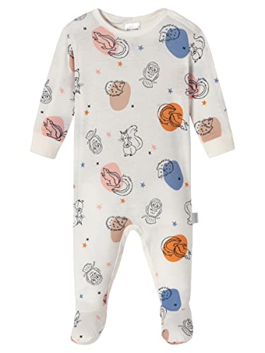 Schiesser Baby-Mädchen Kleinkind-Schlafanzüge, Off-White, 80