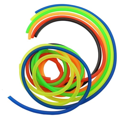 Image of PRO BAT 0.2''x39''(5mm x 1m) Mini Bike Gas Fuel Hose Line Inline Fuel | Filter for Chinese GY6 50cc 150cc 139QMB 157QMJ Scooter ATV Motorcycle XRS Buggy Go karts Parts, Red