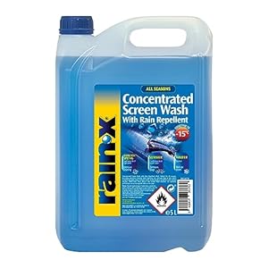 Rain-X Concentrated Screenwash Wiper Fluid With Rain Repellent -15°C
