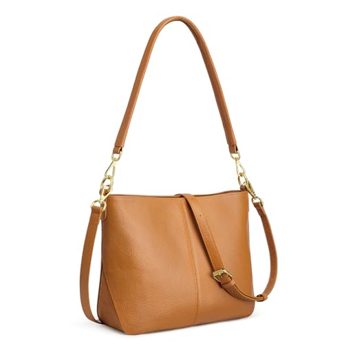 Image of Kattee Leather Crossbody Bags for Women, Crossbody Purses for Women, Women's Handbags Hobo Bag with Adjustable Strap