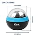 Kori Cryosphere Cold Massage Roller Ball - 6 Hours Cold/Hot Relief - Removable Ball - Rapid Recovery - Inflammation Reduction - Ice Roller - Myofascial Release - Perfect Massage Gifts