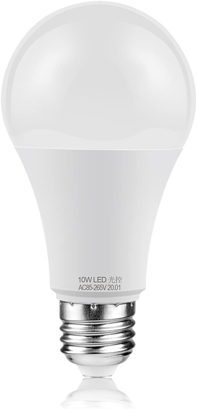Szczęśliwe światła 5 Sztuk Ac85-265v 10w 15w Led Zmierzch Do świtu Lampka Nocna Żarówka Z Czujnikiem światła Inteligentna Lampa Automatyczne Włączanie/Wyłącza, 15w