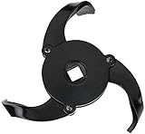 Lumax LX-1845 Bi-Directional, 3/8' Sq. Drive 3-Jaw Oil Filter Wrench, 2-1/4' to 3-3/4' to Remove Oil...