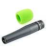 LEFXOMPHY SM57 Pop Filter for Shure SM57 / 545 / Beta SM57A Series Mics Windscreen Replacement for A2WS Microphone Spongue Windsock 3-Pack Green Foam Cover #2