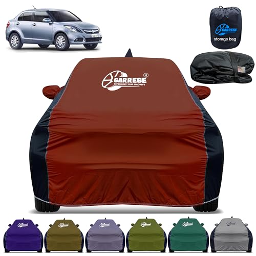 Image of Car Cover for Maruti Dzire Old All-Weather & Scratch Protection with Mirror & Antenna Pockets | Washable Fabric | Custom Fit | Premium Multicolor | We Send Any One Color from Showing Image