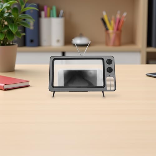 Lupa de pantalla Mobestech gris de estilo TV retro plegable para smartphones 7