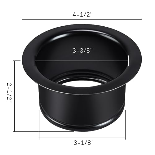 Extended Garbage Disposal Flange, Deep Kitchen Sink