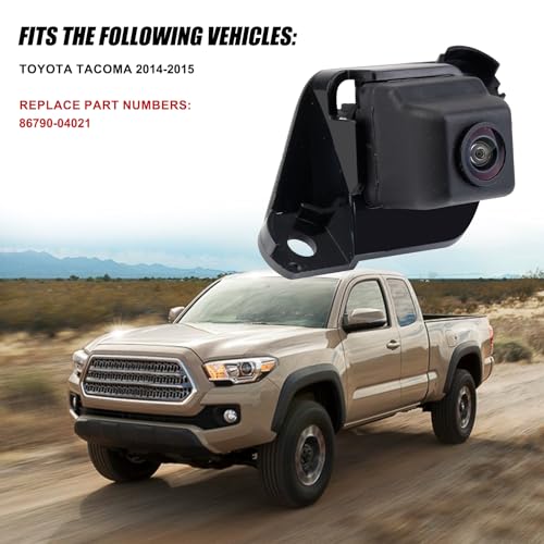 Image of 86790-04021 Rear View Backup Camera Compatible with Toyota Tacoma 2014-2015 Park Assist Camera