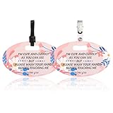 INSANYA Baby Signs, Oval, Pink, Paper, Pack of 12