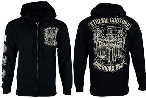 Xtreme Couture by Affliction Men's ZIP Hoodie Club Chapter2