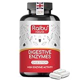 Digestive Enzymes - Enteric Coated Capsules - Supports Digestion & Gut Health - with Lactase, Amylase, Protease, Lipase, Papain, Bromelain & Probiotic - Non-GMO - 90 Capsules