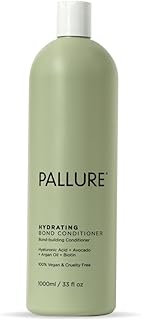 Pallure Hydrating Bond Conditioner To Support Thicker, Voluminous, Fuller Looking Hair, Infused with Hyaluronic Acid, Biotin, Avocado and Rosemary Oil, 1000 ml