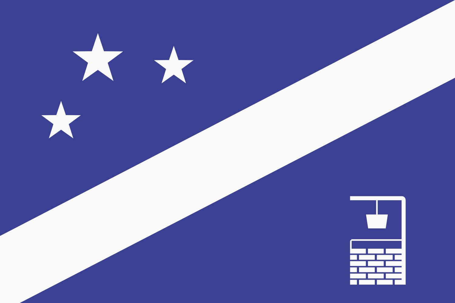 Drapeau Large Agrestina pour décorer votre salon aux couleurs du Pernambouc