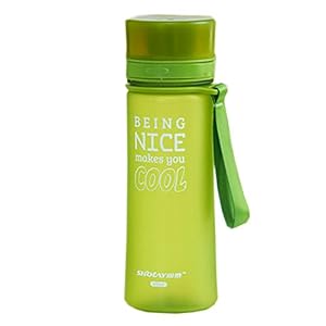 Alien Storehouse Bouteille d’eau Sport Twisting Couvercle Vert Bouteille (20,2 * 6,4 cm)