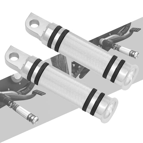 Repose-pieds moto CNC chrome pour Harley Sportster et Touring