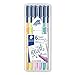 Produktbild STAEDTLER Filzstifte triplus color, pastel, dreikant, stabile, eindrucksichere Spitze, Linienbreite 1 mm, kindgerecht, Set mit 6 Pastellfarben in der stabilen, aufstellbaren STAEDTLER-Box, 323SB6CS01