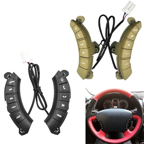 Boutons commande au volant volume audio pour Hover H3 H5 commutateur à distance noir - 2