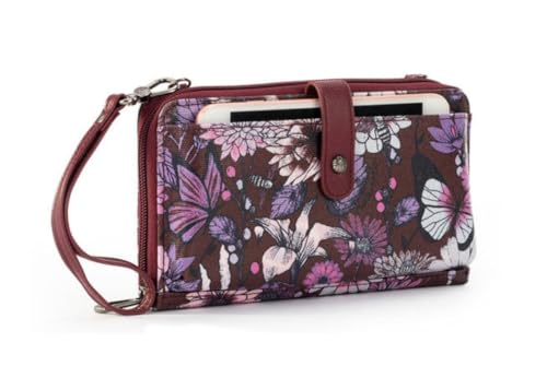 Image of Sakroots Smartphone Crossbody Purse - Women's Cellphone Bag & Wallet For Everyday - Convertible Wristlet With Zipper