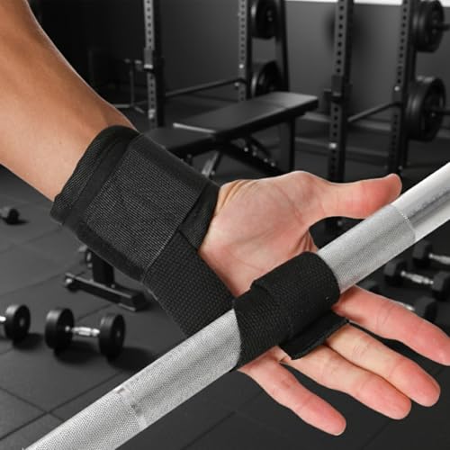Correas de levantamiento de pesas para entrenar peso muerto en el gimnasio 2