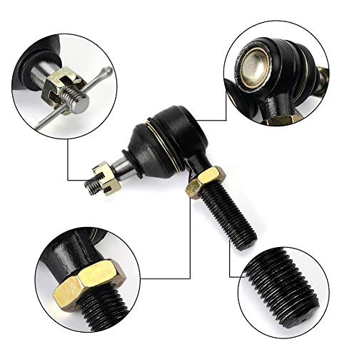Golf Cart Steering Tie Rod End Shaft Assembly (2 Pack) For Ezgo Txt Medalist Golf Cart 1994-2001.5 Replaces# 70074-G01, 70074G01, 70074-G02, 70074G02. #TOP3