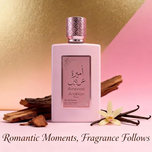 Image of AFLUXE Women's Eau de Parfum, Rose Women's Perfume, Long Lasting Classic Fragrance, Spray, 3.4 Fl Oz