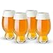 Spiegelau Craft Beer Wheat Beer Glasses, Set of 4, European-Made Lead-Free Crystal, Modern Beer Glasses, Dishwasher Safe, Professional Quality Witbier Glass Gift Set, 26.5 oz