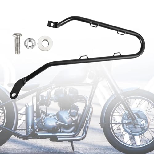 Rack arrière de fixation latéral en acier pour Triumph Bobber 22 - 2
