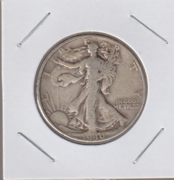 1940 Liberty Walking (1916-1947) Half Dollar Choice Fine Details