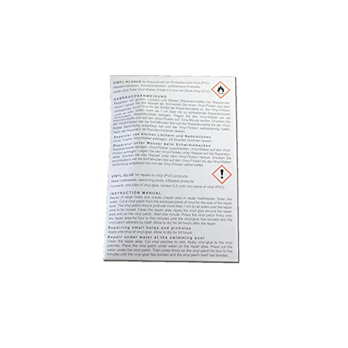 ABBCO Blue Magic Vinyle Kit de réparation Cover