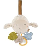 Fehn Activity-Schaf Natur – Motorikspielzeug zum Aufhängen mit spannenden Anhängern zum Greifen u...