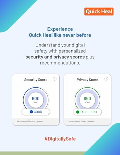 Image of Quick Heal Antivirus Pro - 1 PC, 3 Years | AI Based Device Security for Laptop | Email and Browsing Protection (Instant Delivery)