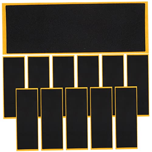 PHENOFICE Grip Tape 12pcs Foam Grip Tape for Skateboard Stickers Anti-Slip Stickers for Finger Skateboard