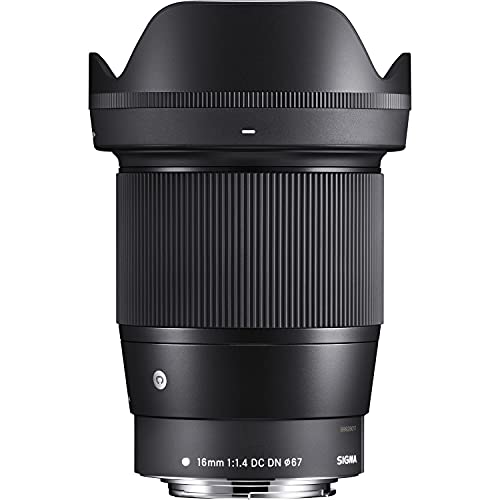 Sigma 16 mm f/1.4 (C) AF DC DN Lens for Canon EF-M Mirrorless
