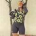 Triathlon Femmes Ensembles de vélos Jeux de vélo Jersey Cyclisme Jersey Costume Vélo respirant Équipe à manches longues à manches longues MTB Combinaison (Color : 2, Size : X-Small)