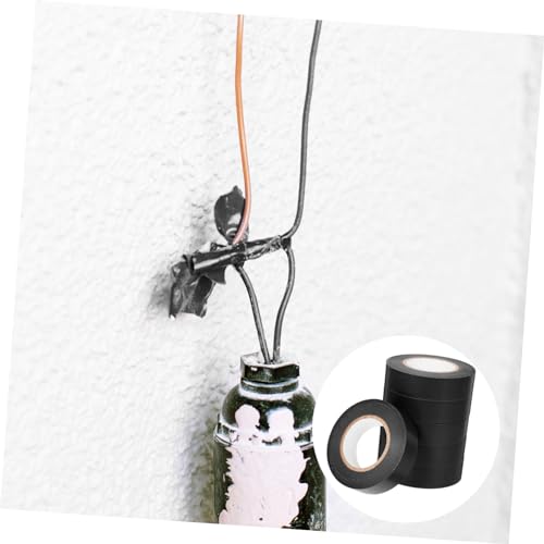 Cinta aislante para cables eléctricos PRETYZOOM 6 rollos de cinta aislante interior 6