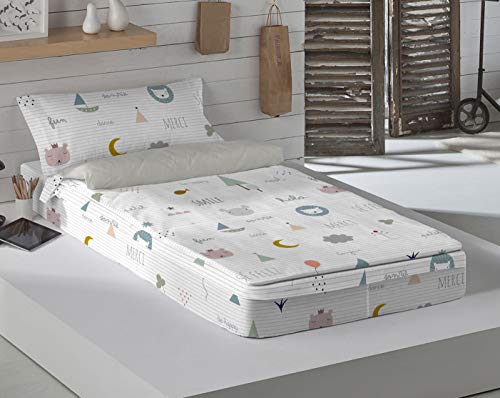 Haciendo El Indio Saco Nórdico con Relleno, Be Happy, Cama de 90 x 190 cm Cover