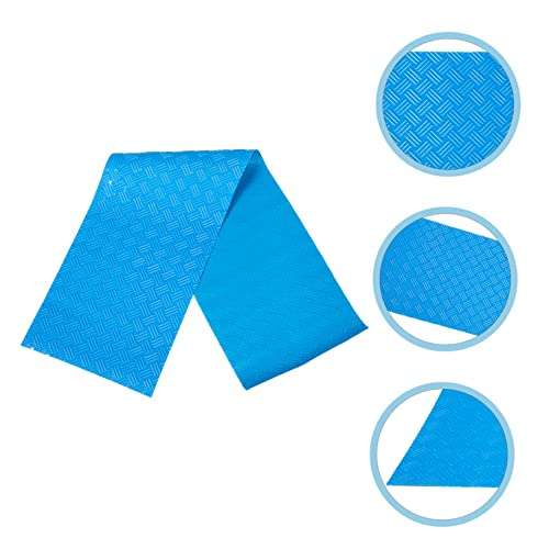 Alfombrilla antideslizante para escaleras de piscina azul miniatura 5