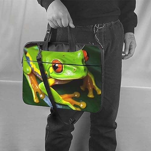 Sac ordinateur portable grenouille verte sacoche grande capacité - 2