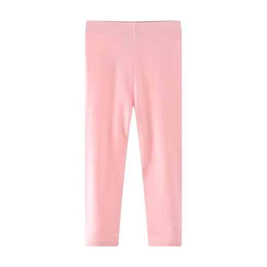 Calça legging infantil para bebês meninas de 1 a 7 anos