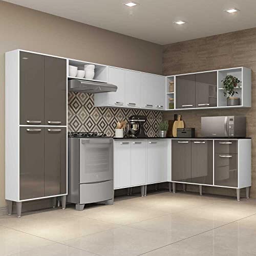 Cozinha Completa c/Armário e Balcão Xangai Soul Multimóveis