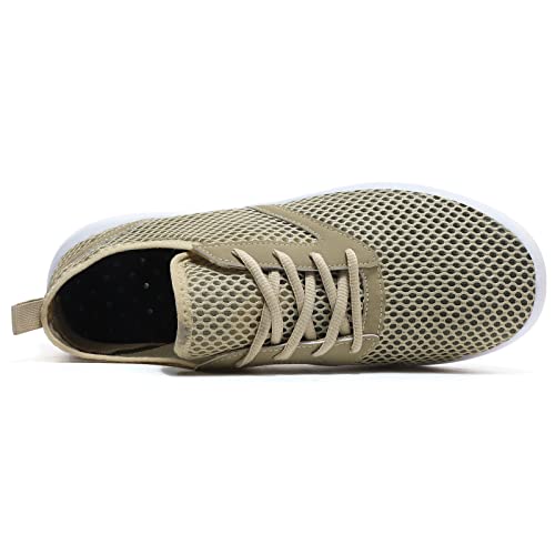 Holywish Hiking Shoes For Men - Lightweight Water Shoes For Hiking, Walking And Water Sports Mws3304-Khaki-43-9 #TOP5