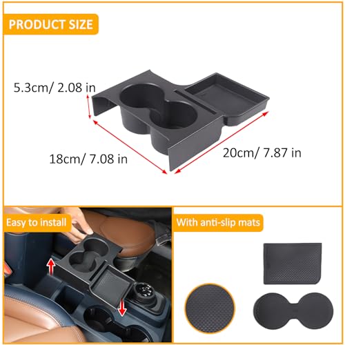 Central Control Cup Holder Stroage Box Compatible Ford Maverick miniatura 6