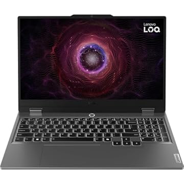 Lenovo - Laptop para jogos LOQ de 15,6 polegadas, tela FHD de 144 Hz - AMD Ryzen 7-7435HS com 16 GB de RAM - SSD de 512 GB, NVIDIA GeForce RTX 4060 8 GB, Windows 11, KB em inglês - Luna Grey
