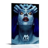 sdnkbro Poster sur toile de style acteur américain - Décoration murale moderne pour chambre à coucher - 40 x 60 cm - Style cadre